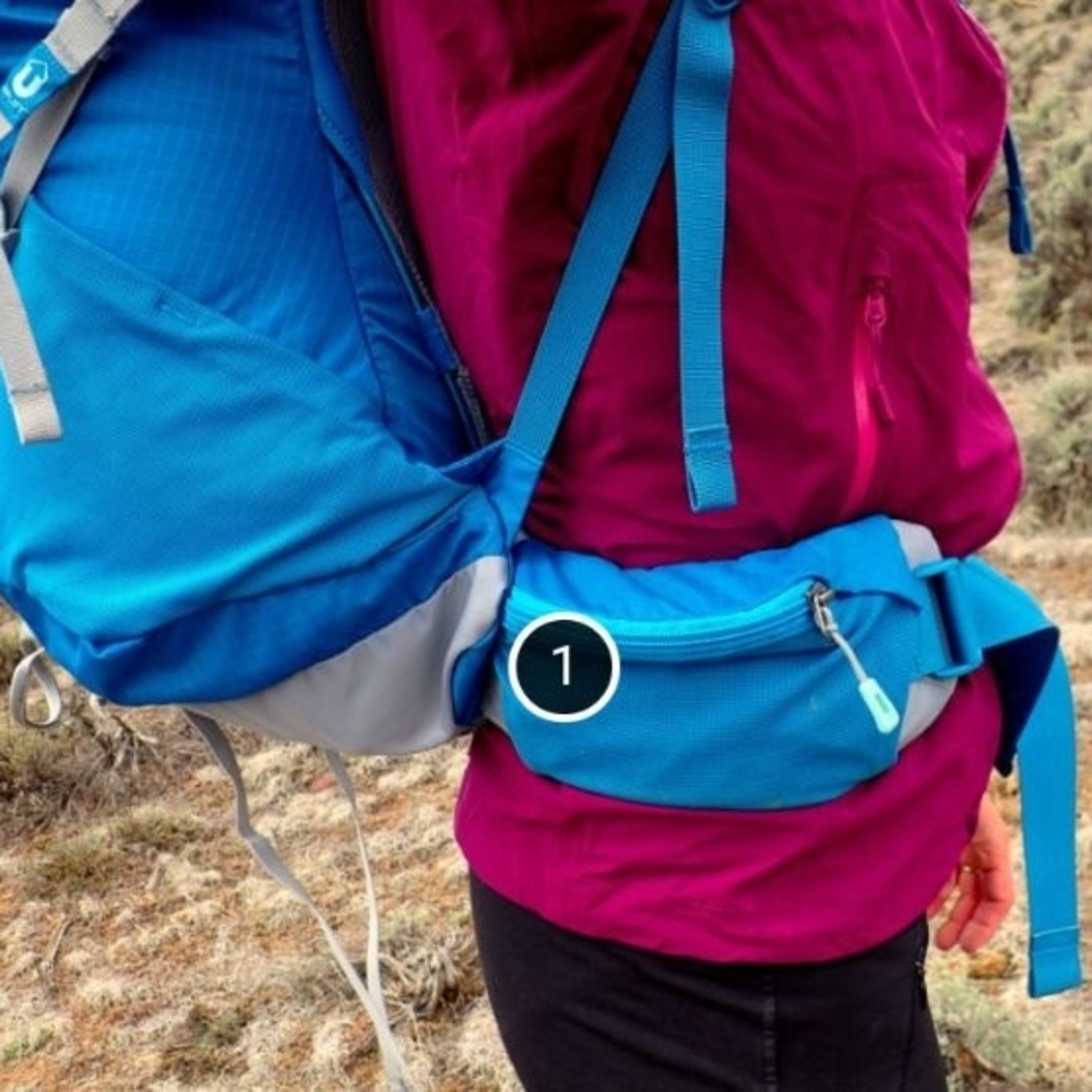 REI Blue Hiking Backpack - Picture 3 of 5